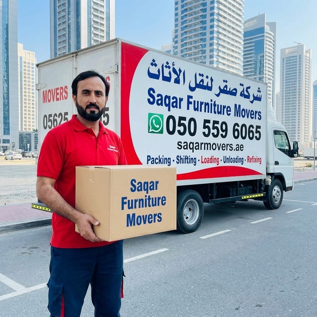 Saqar Furniture Movers UAE Professional Team